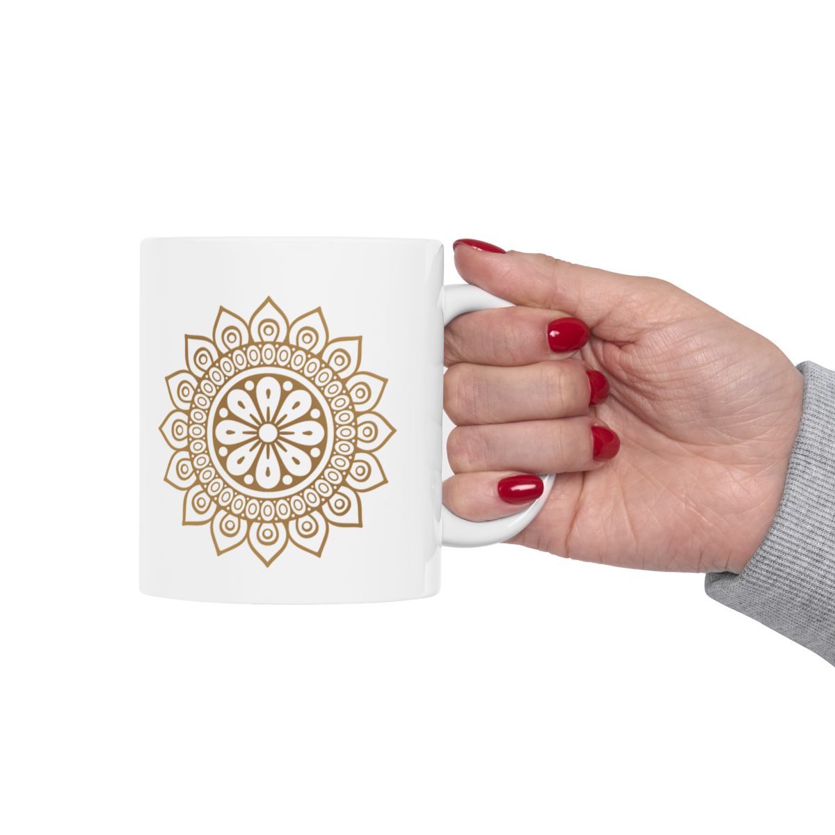 Dotable Mandala Mug 15oz