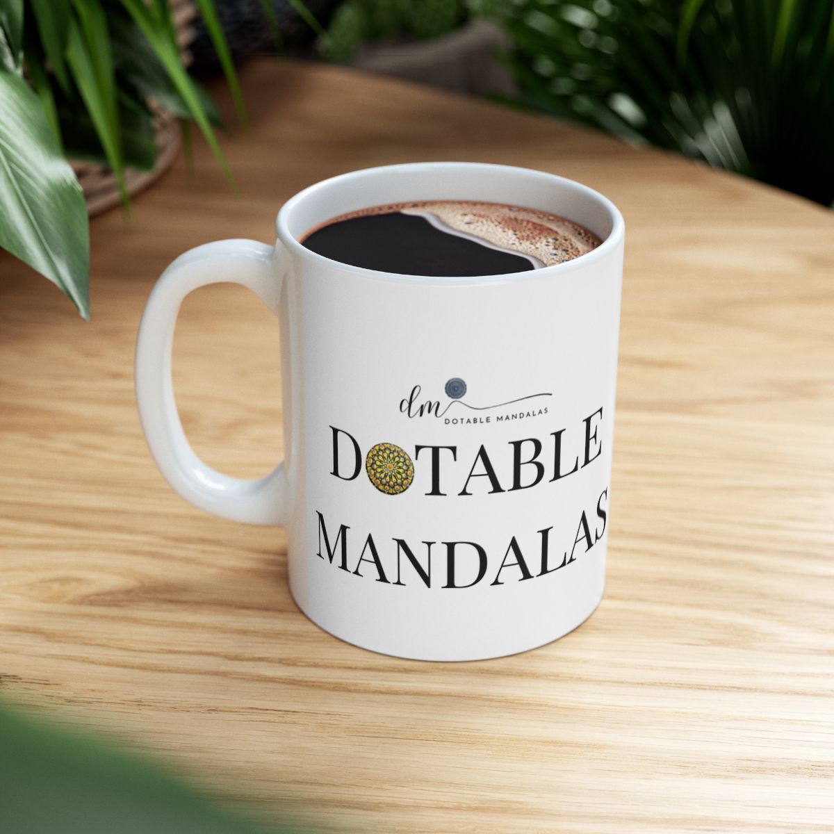 Dotable Mandala Mug 15oz