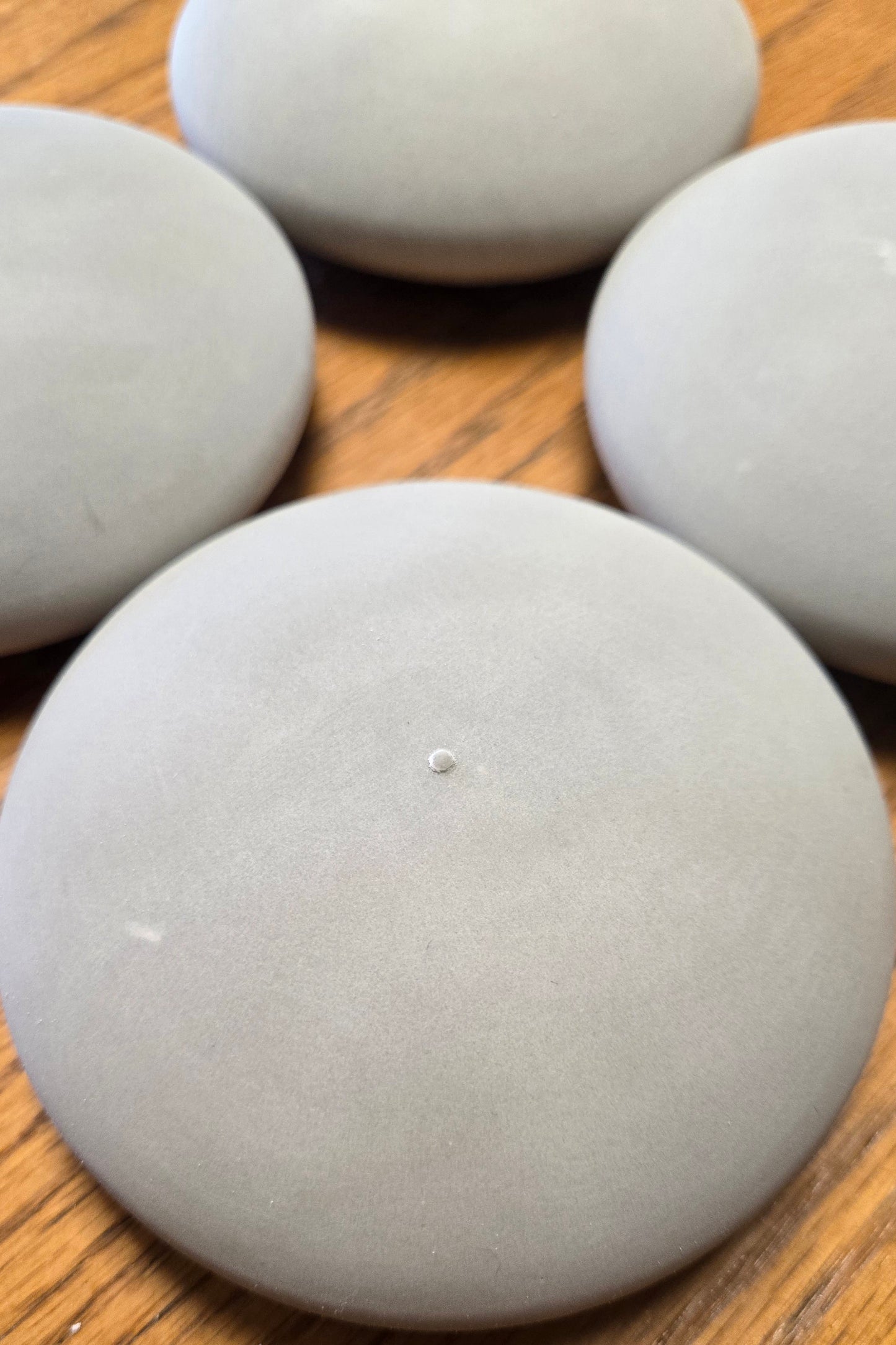 Handcrafted Gypsum Rocks- Not painted - No guidelines