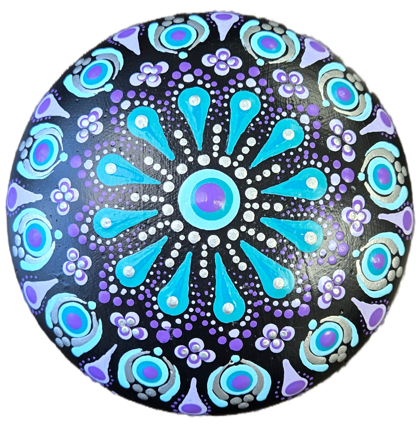 4" Turntable for Dot Painting Rocks