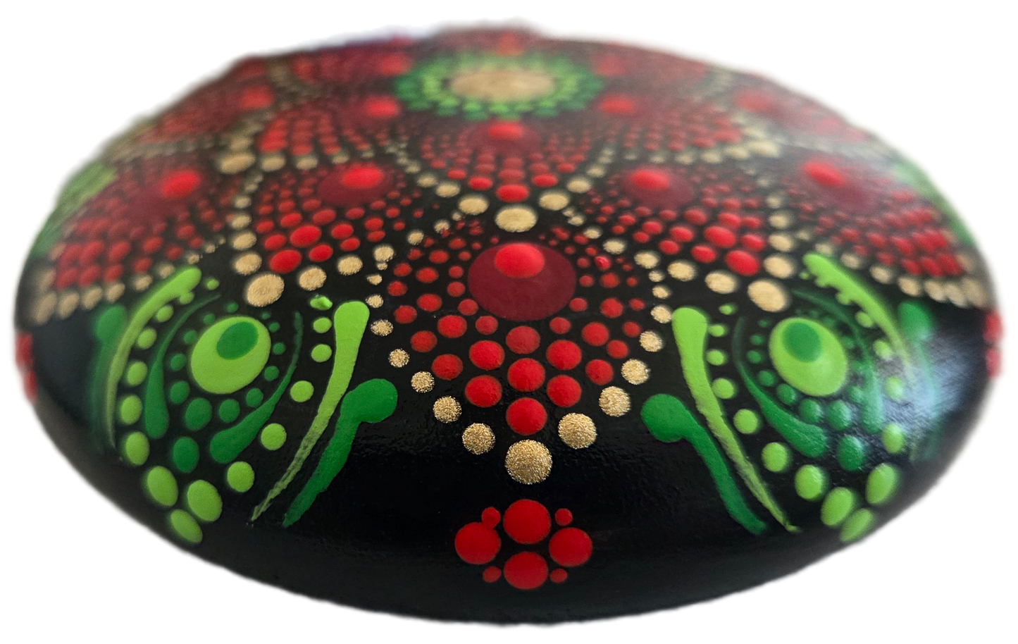 Apple Orchard 4" Rock Dot-Painting Pattern – PDF Download
