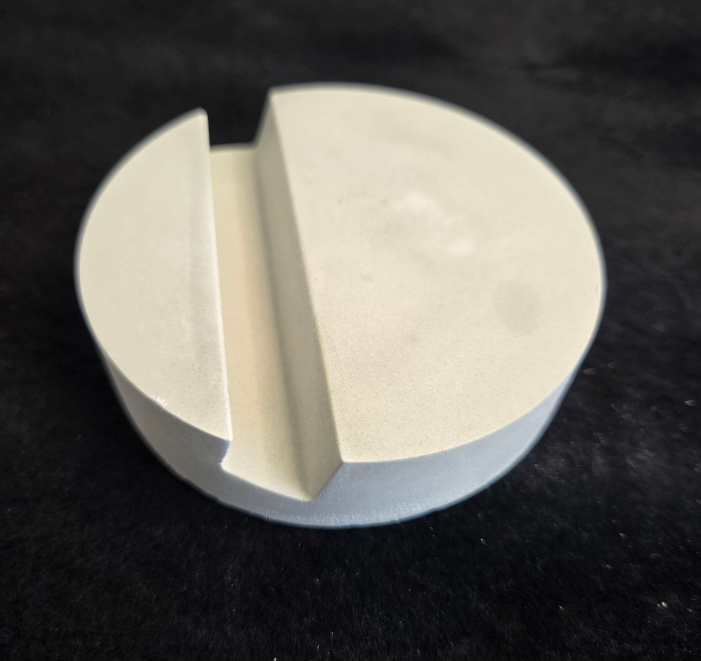 Card Holder-Unpainted Gypsum for Dot-Painting