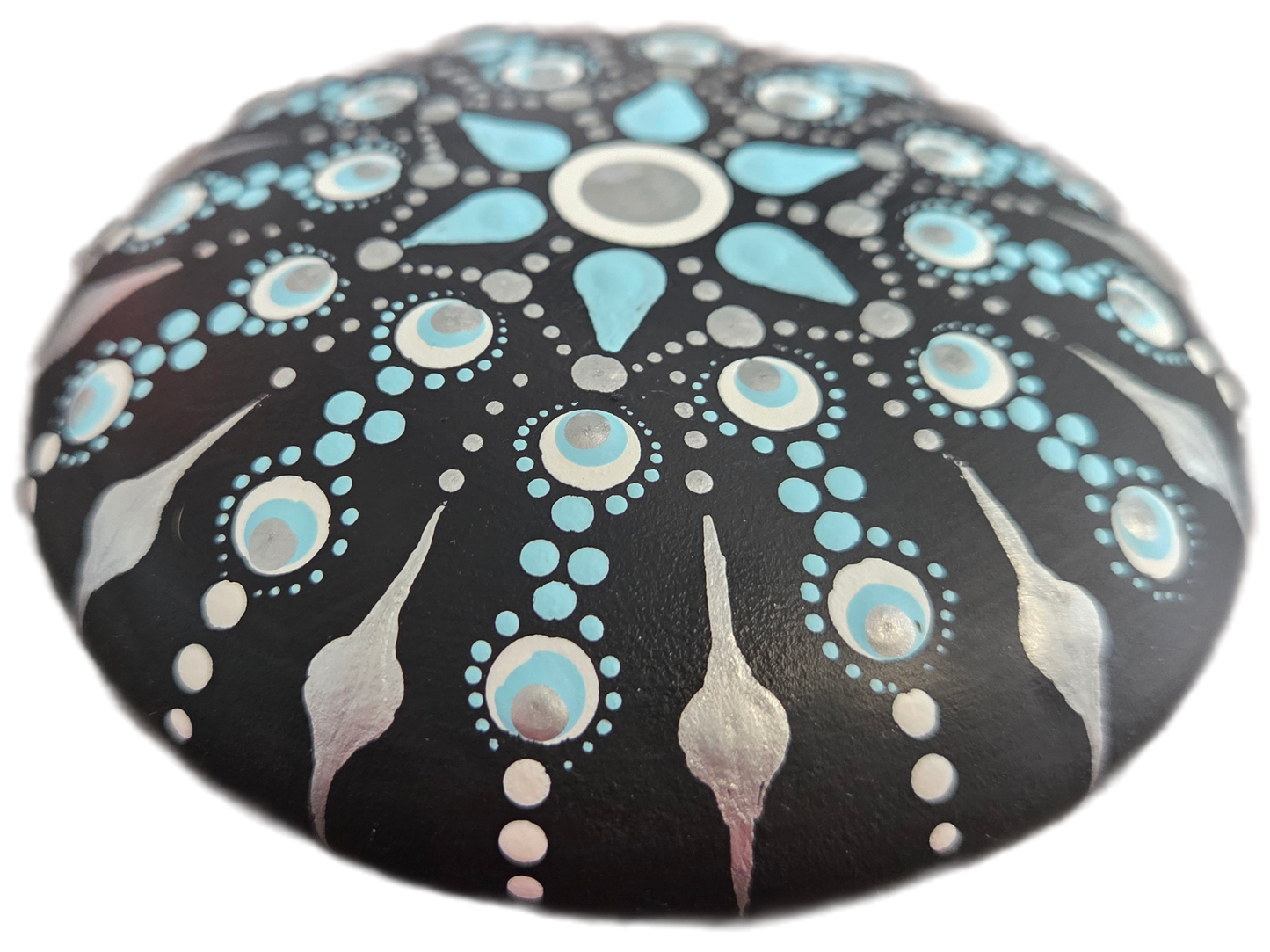 Virtual- Snowflake 4" Rock Dot-Painting Workshop