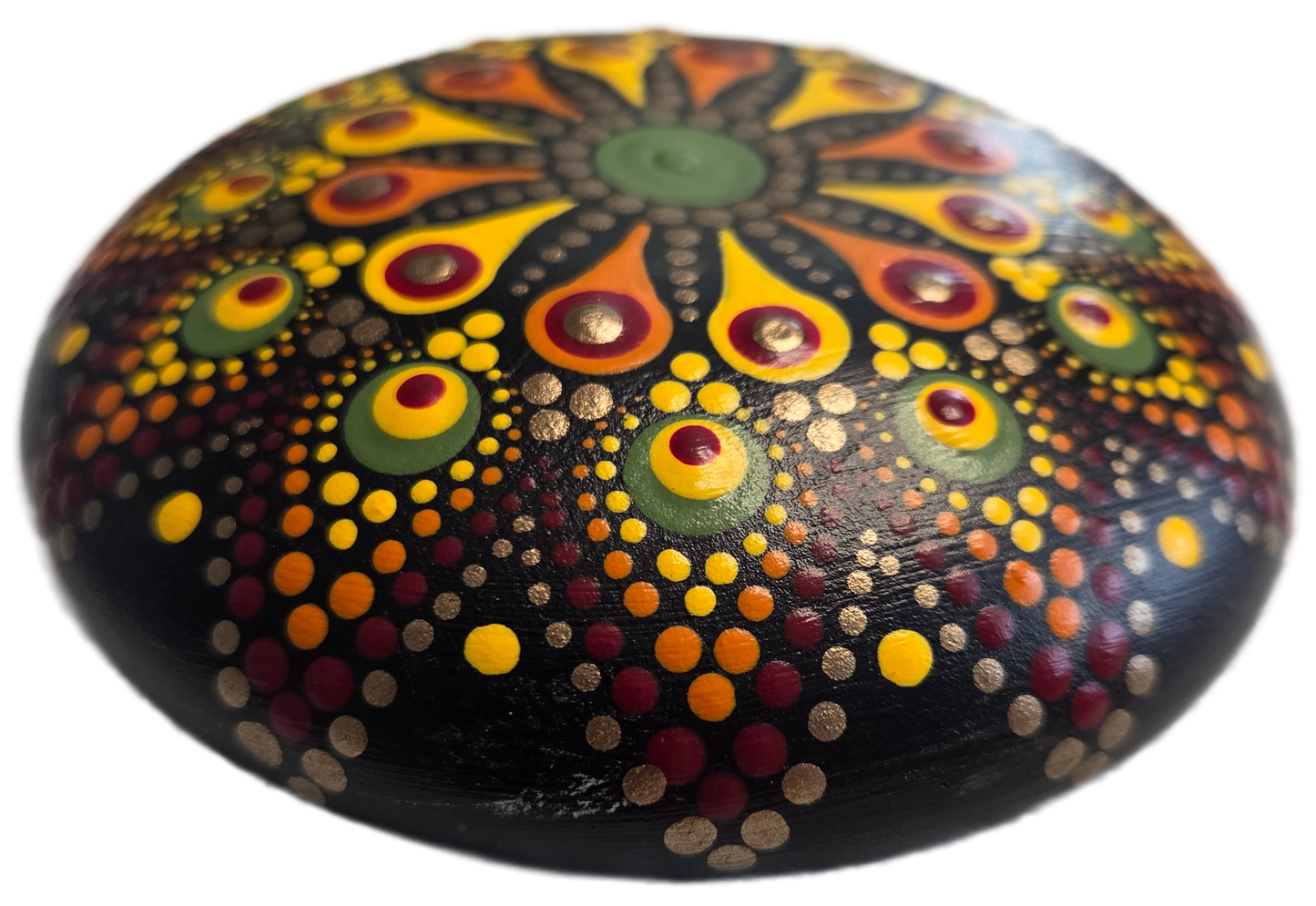 Virtual Dot-Painting Workshop: Autumn Leaves or Spider Web Candle Holder