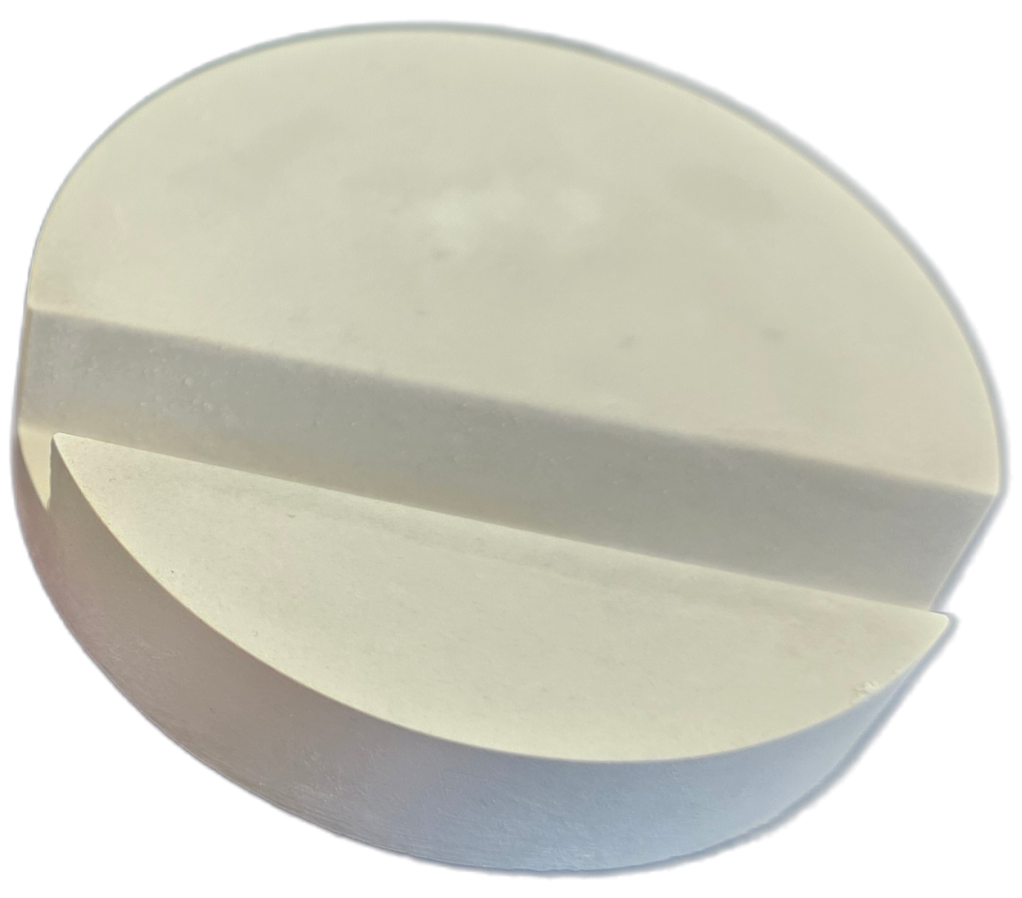 Card Holder-Unpainted Gypsum for Dot-Painting