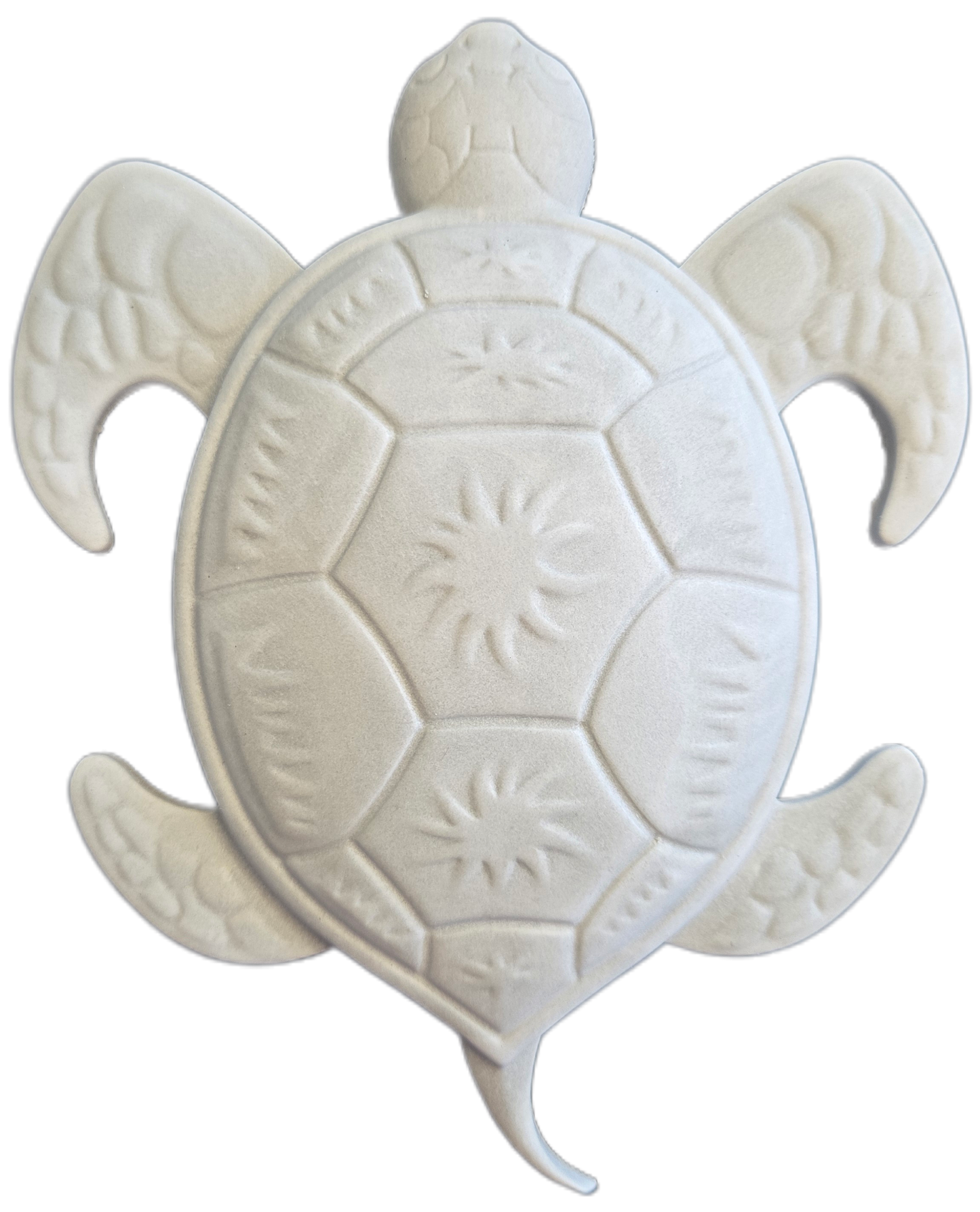 Turtle Rock Dot-Painting Stone-(RAW-Unpainted)