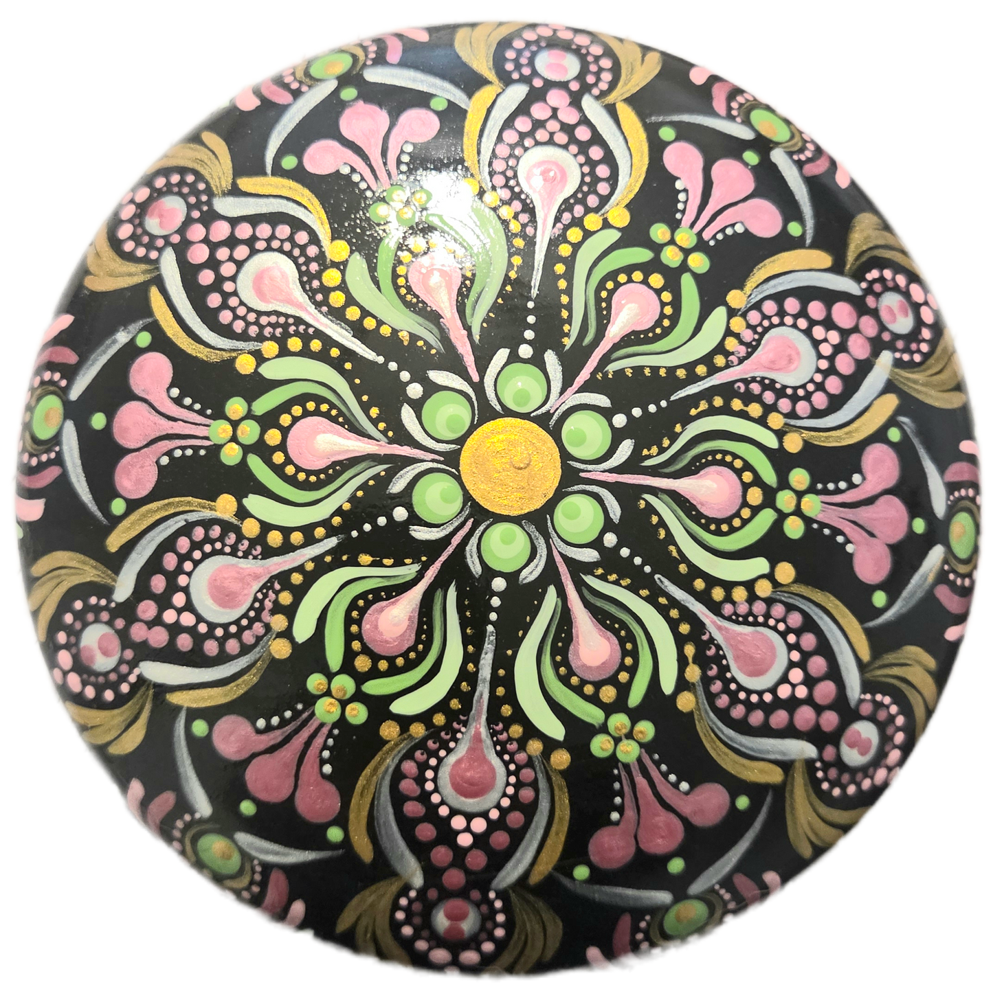 Pretty In Pink 6" Rock Dot-Painting Pattern Kit