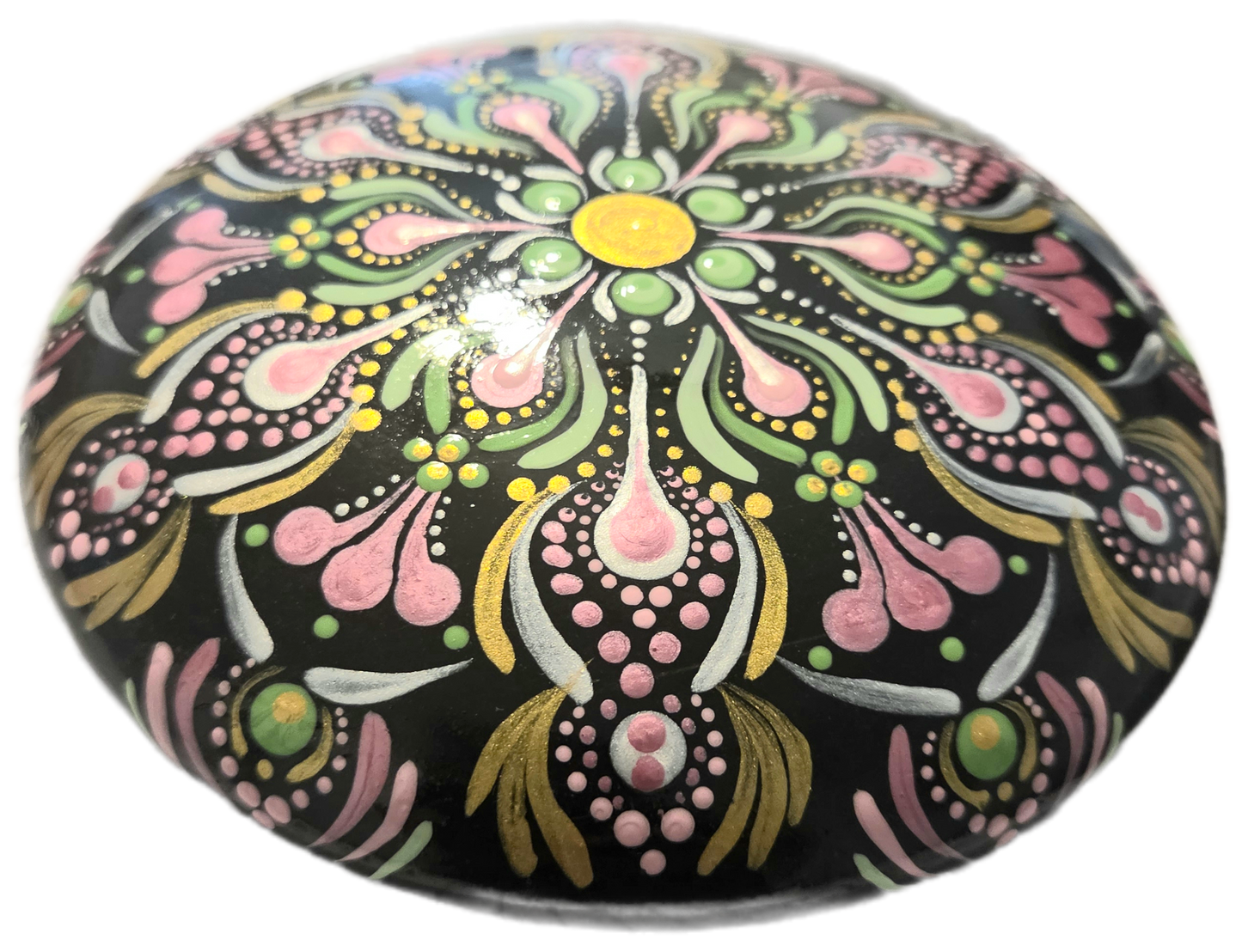 Pretty In Pink 6" Rock Dot-Painting Pattern Kit