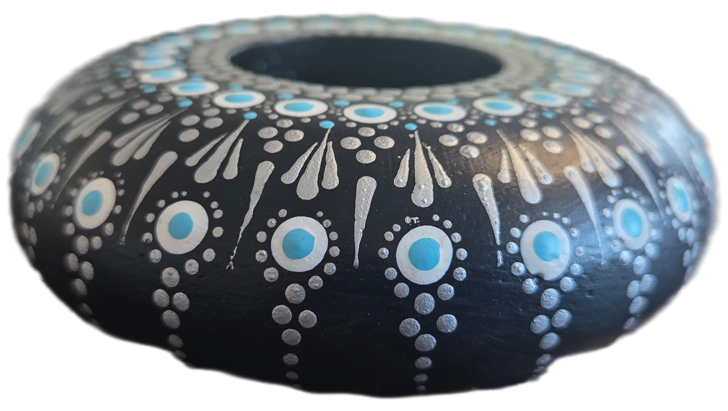 Leduc-Snowflake or Winter Wonderland Dot-Painting Workshop