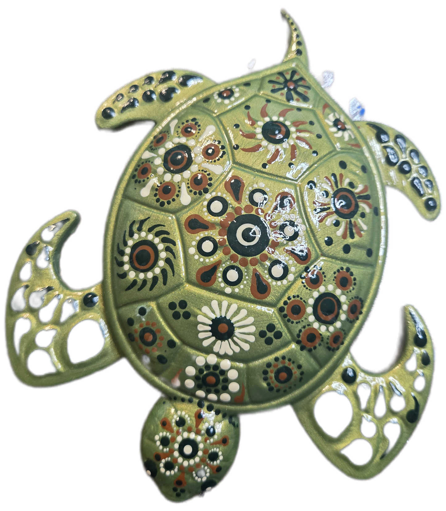 Turtle Rock Dot-Painting Stone-(RAW-Unpainted)