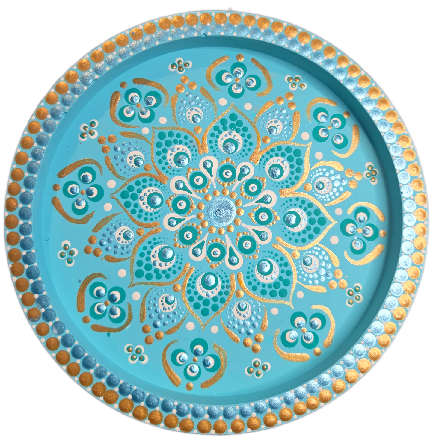 Jewelry Tray or Soap Dish Dot-Painting Virtual Workshop