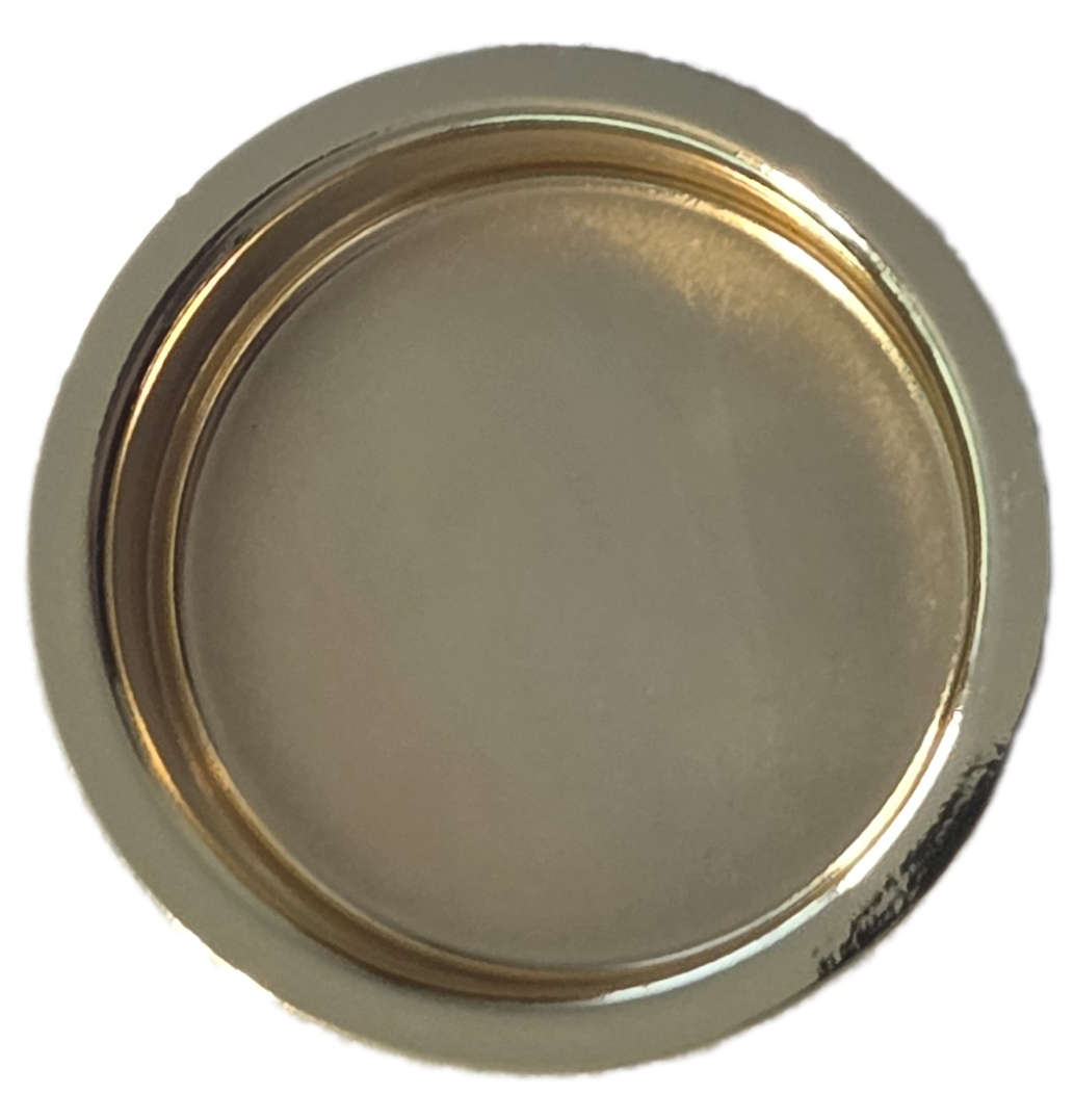 Gold Metal Inserts for Candle Holders