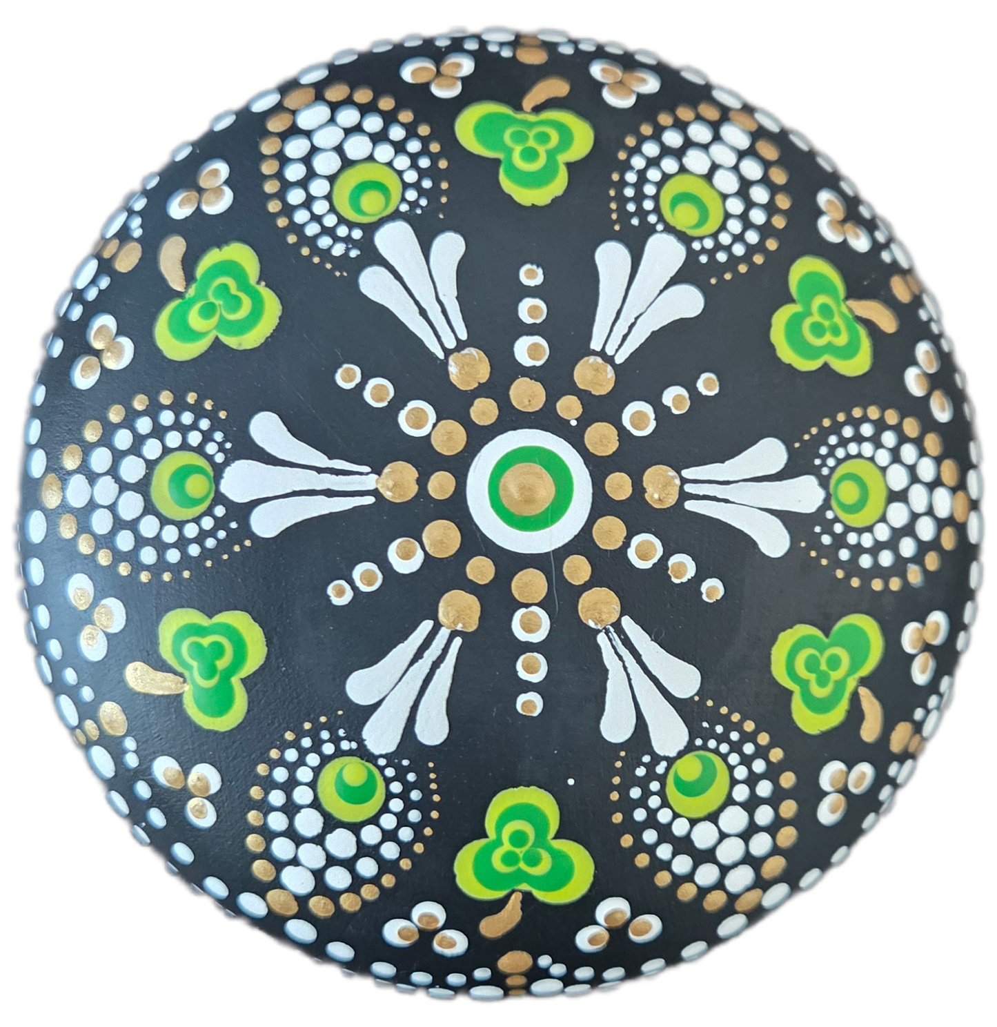 Shamrock 4" Rock Dot-Painting Pattern Kit