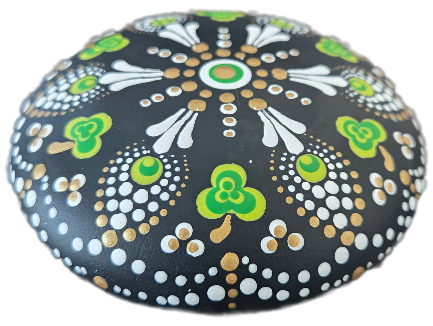Shamrock 4" Rock Dot-Painting Pattern-DOWNLOAD VERSION