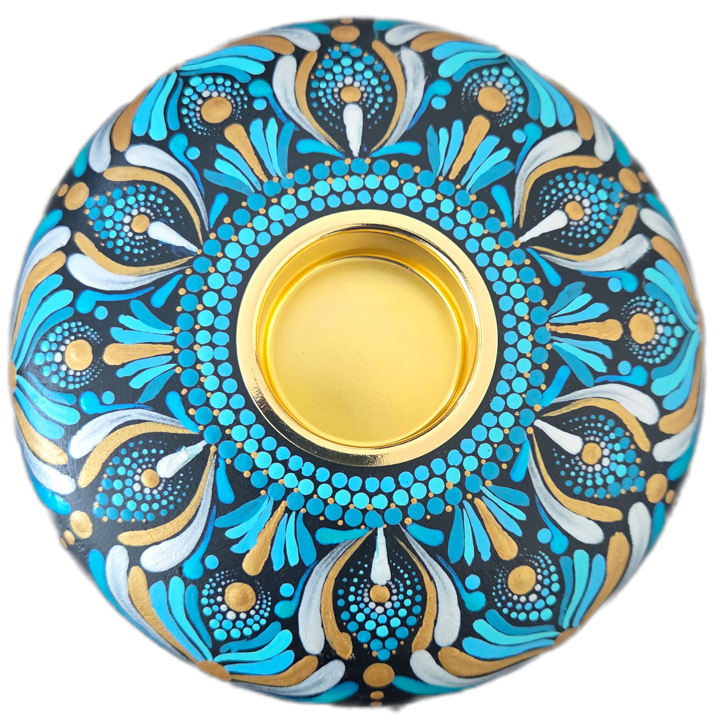 Tidal Glow 6" Candle Holder Pattern – Digital Download Only