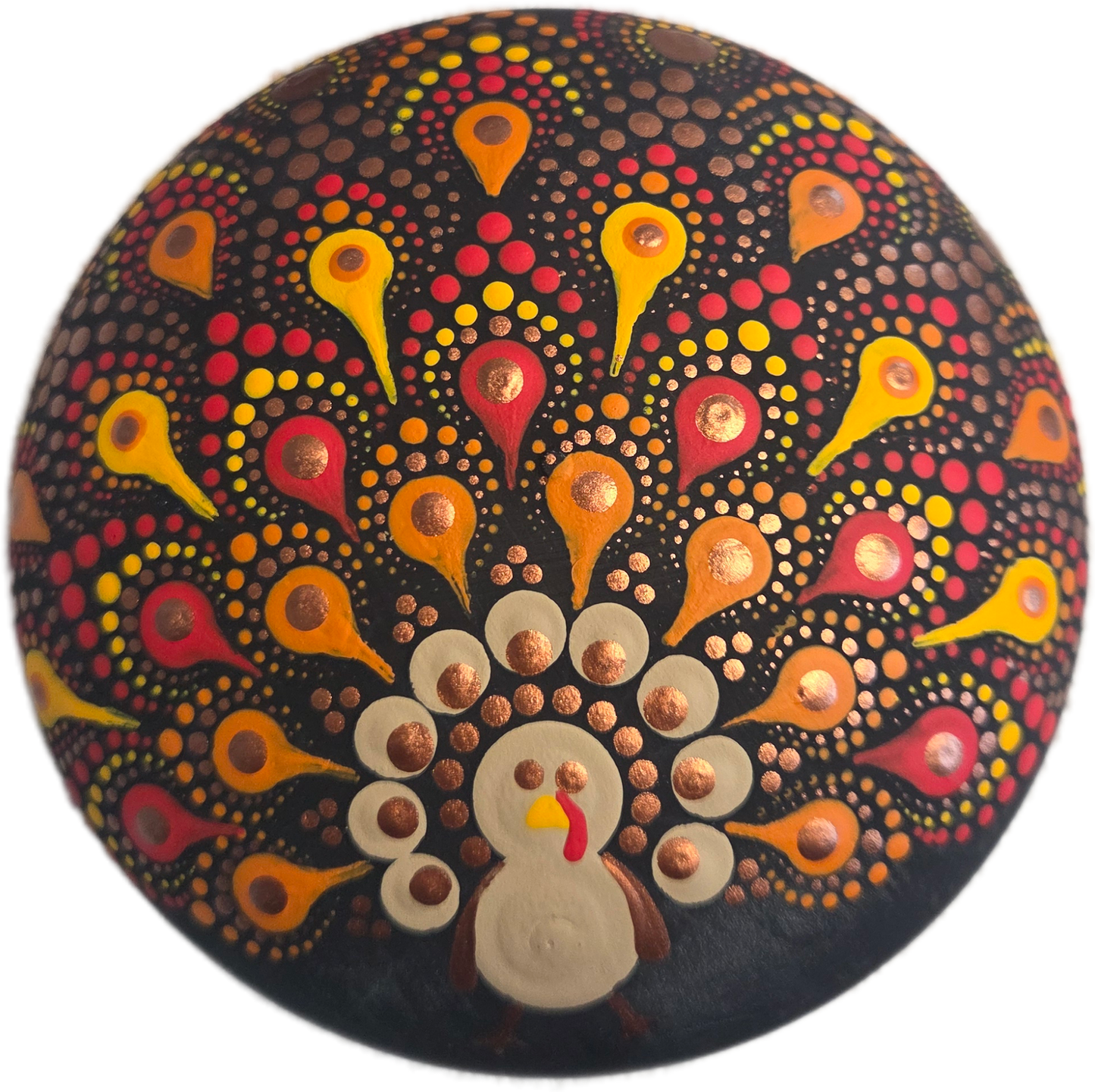 Waterloo-Halloween Spider Candle Holder & Thanksgiving Turkey Rock Dot-Painting Workshop