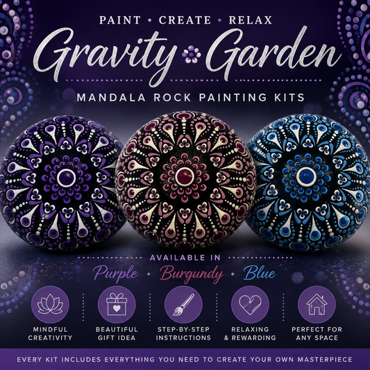 Gravity Garden Mandala Rock Collection Kit