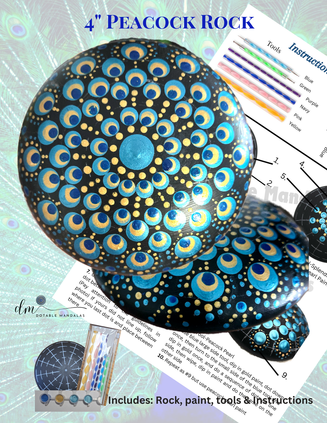 Rock Pattern Kits – Dotable Mandalas