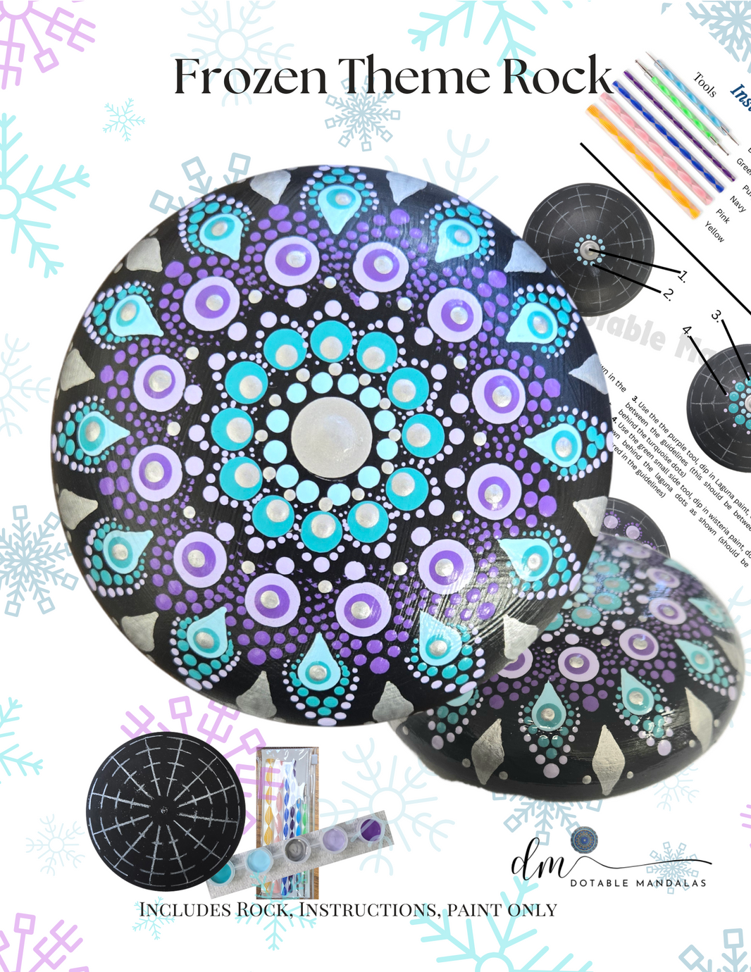 Rock Pattern Kits – Dotable Mandalas